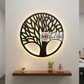 2D Modern Art Tree Laser Cutting
