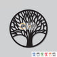 2D Modern Art Tree Laser Cutting