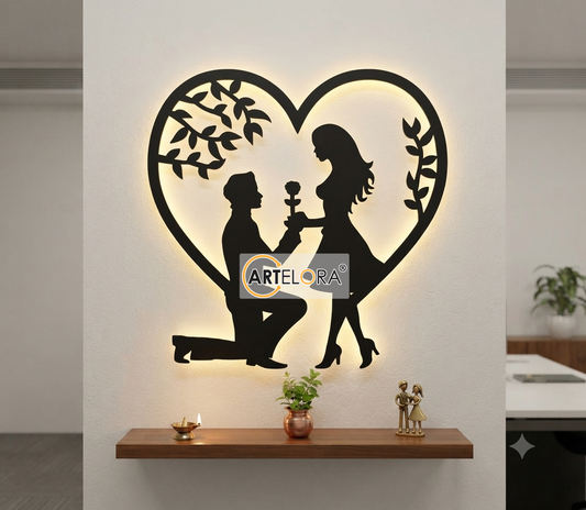 2D Modern Art love Rose Day