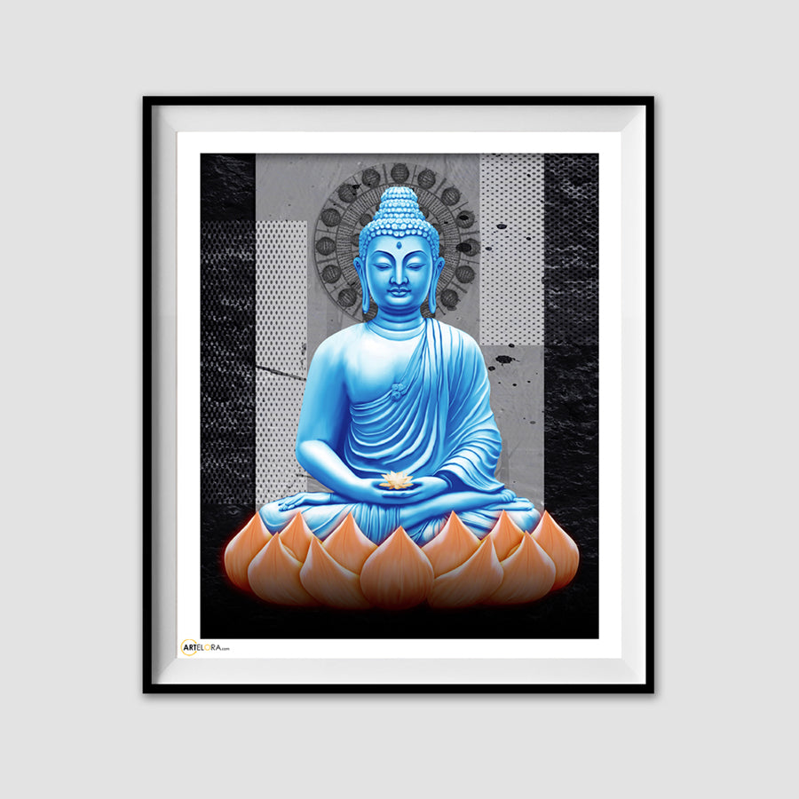 Canvas SKU AE063-20x24 (SP-1) Budha (God Gotam Budhha)