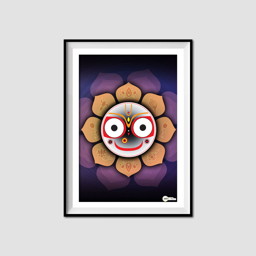 Canvas SKU AE077-12x18 (SP-1) Jagannath