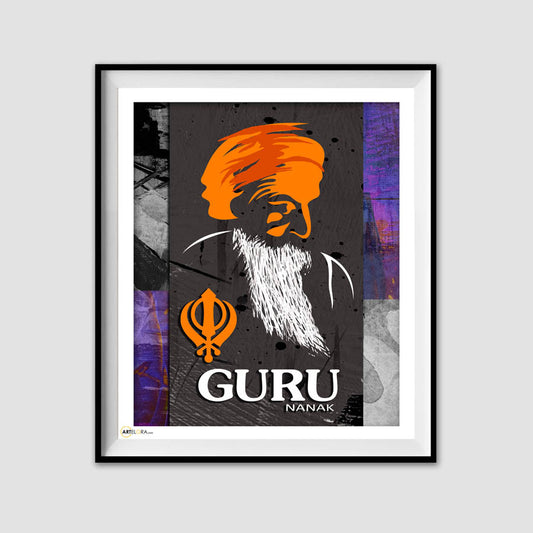 Canvas SKU AE078-20x24 (SP-1) Guru Nanak