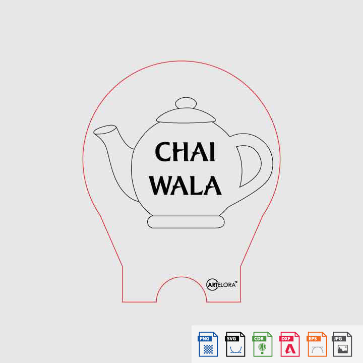 Laser Engraving Chai Wala