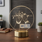 Laser Engraving radha krishna hand