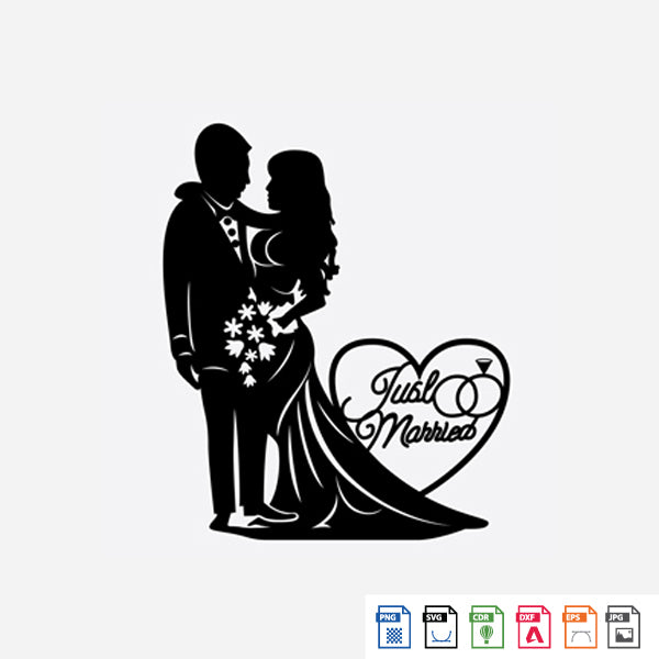 Laser Engraving Love Couple