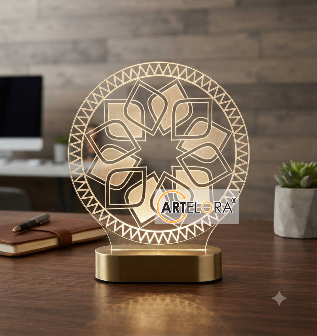 Laser Engraving Mandala art