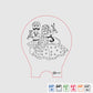 Laser Engraving Raas Leela