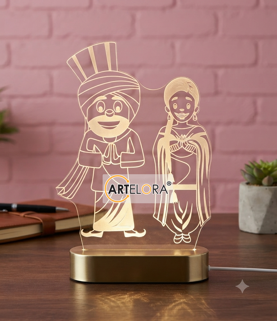 Laser Engraving Punjabi