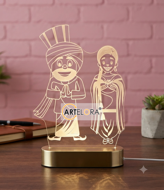 Laser Engraving Punjabi