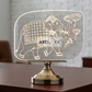 Laser Engraving Pichwai Airavat (elephant)