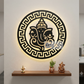 2D Modern Art Ganesh Laser Cutting