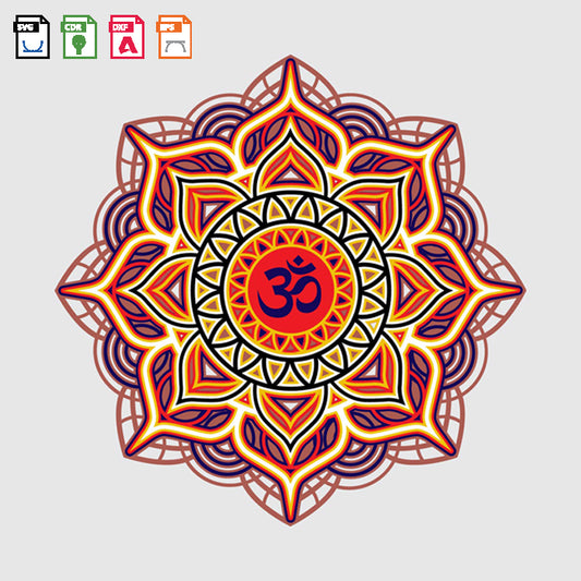 Mandala Art Om Mantra