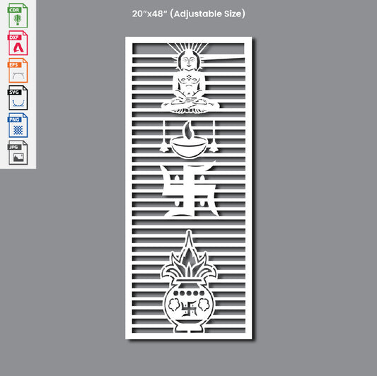 Grill Design Mahavira Laser Cutting