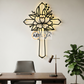 2D Modern Art Christian Cross Laser Cutting Design