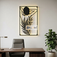 2D Modern Art woman Leaf Laser cutting