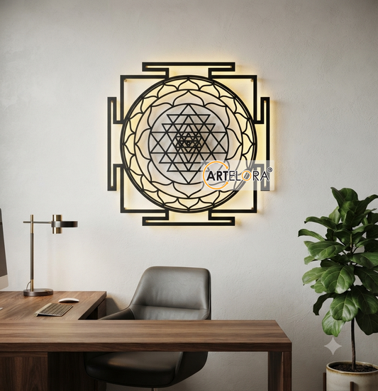 2D Modern Art yantra Laser cutting