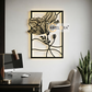 2D Modern Art Flower Laser cutting