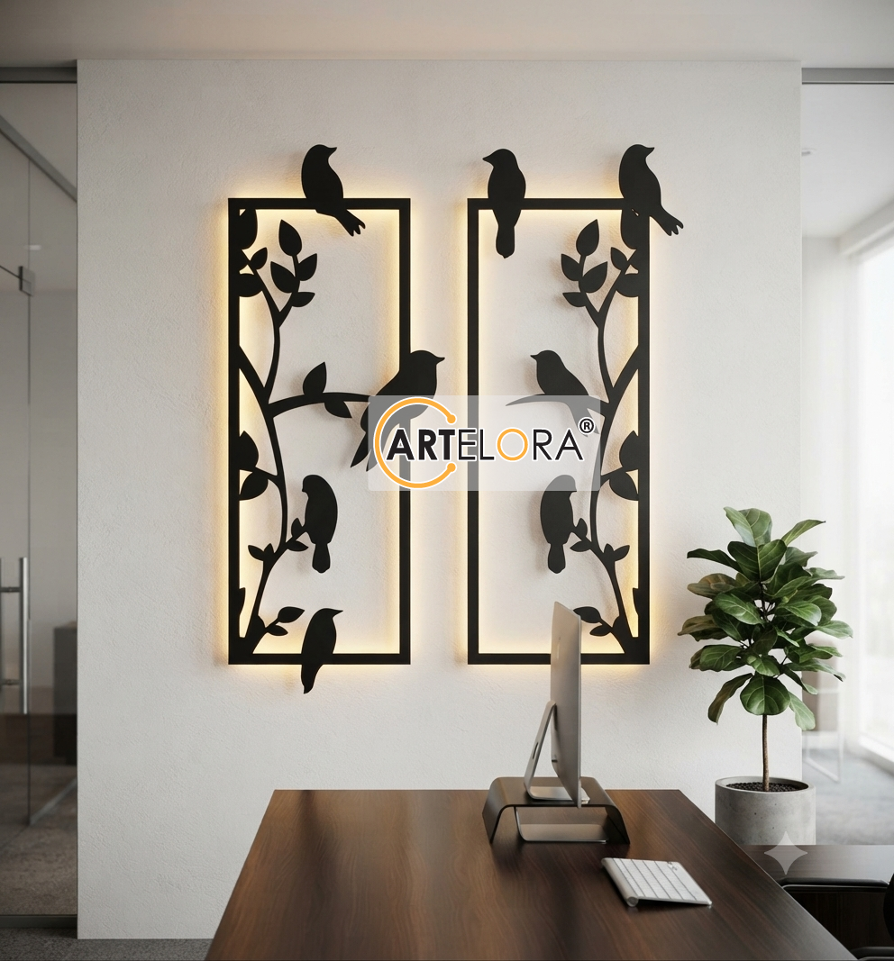 2D Modern Art Bird
