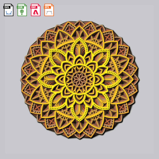 Mandala Art Flower