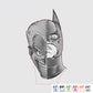 Laser Engraving 3D batman vs joker