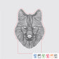 Laser Engraving 3D Fox