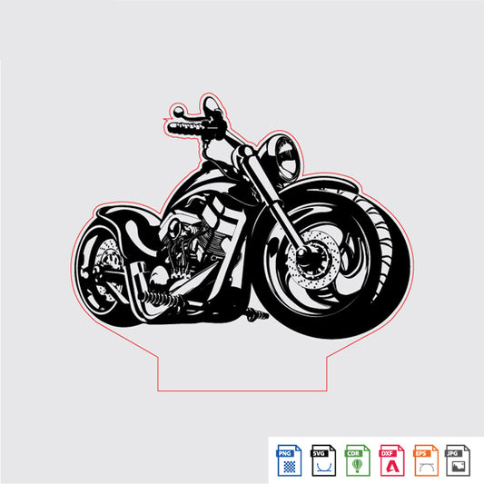 Laser Engraving Harley Davidson