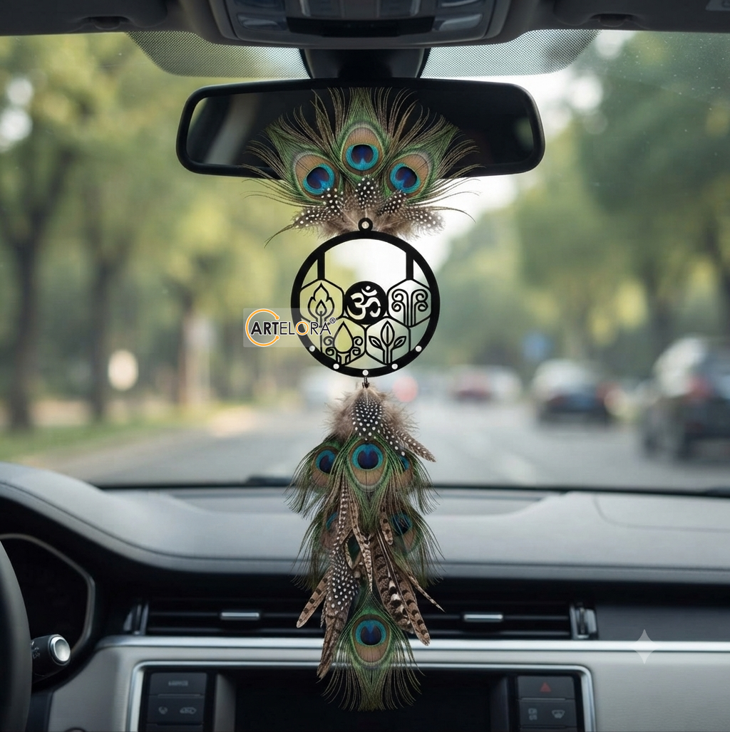 2D Modern Art Car Hanging OM