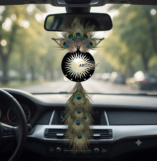 2D Modern Art Car Hanging Surya