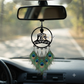 2D Modern Art Car Hanging Buddha