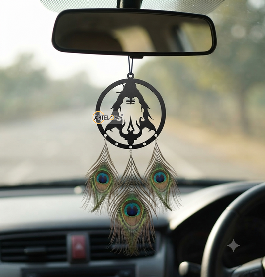 2D Modern Art Car Hanging Shiv