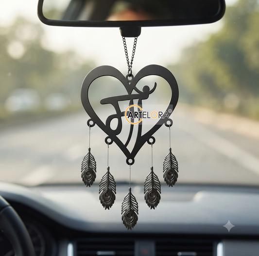 2D Modern Art Car Hanging Maa