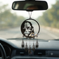 2D Modern Art Car Hanging Hanuman