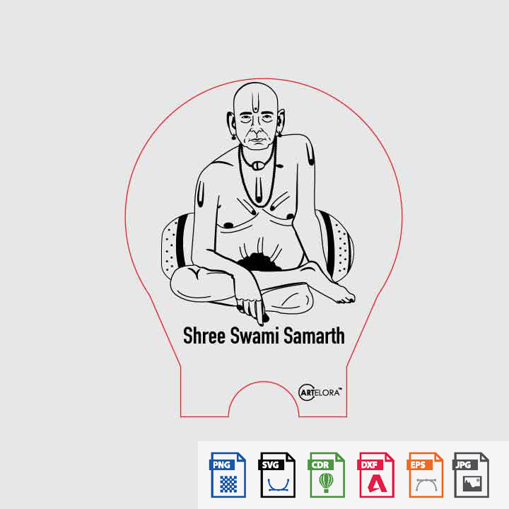 Laser Engraving Shree Swami Samarth