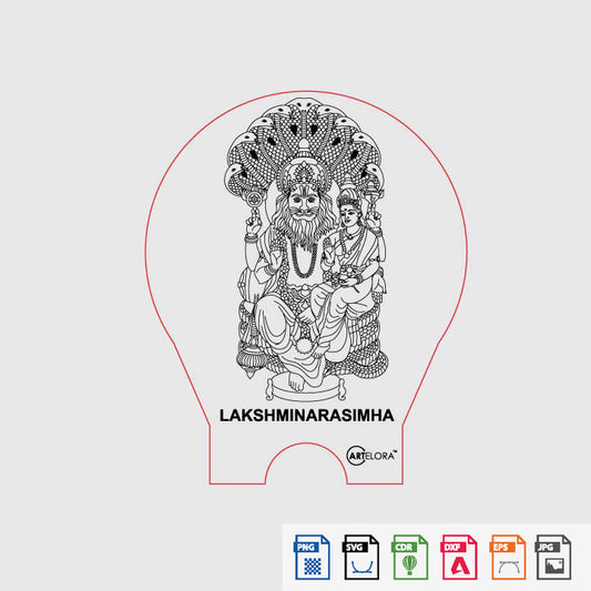 Laser Engraving LAKSHMI NARASIMHA