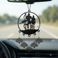 2D Modern Art Car Ram Sita Laser cutting