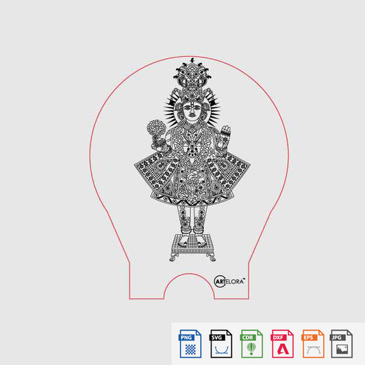 Laser Engraving Swami Narayan