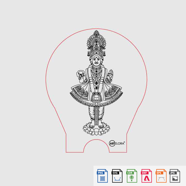 Laser Engraving Swami Narayan