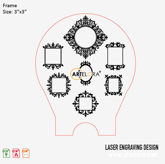 Laser Engraving Frame