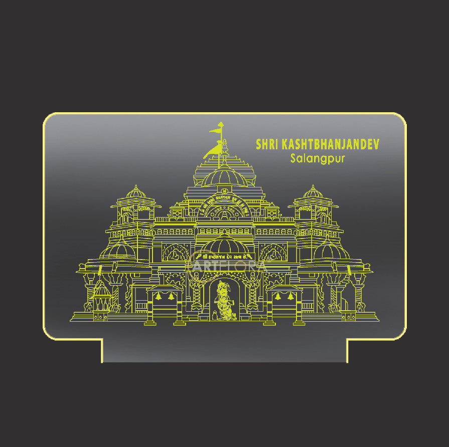 Laser Engraving Shri Kashtbhanjan Hanuman ji Mandir (Sarangpur Tample)