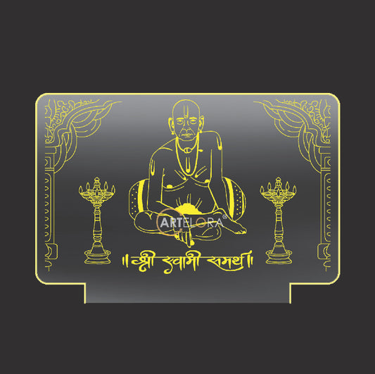 Laser Engraving Shri Swami Samarth