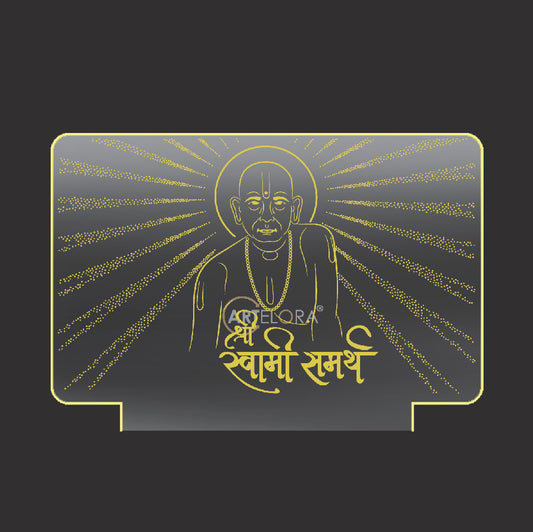 Laser Engraving Shri Swami Samarth