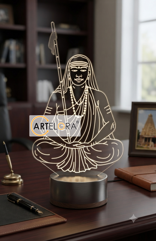 Laser Engraving Adi Shankaracharya