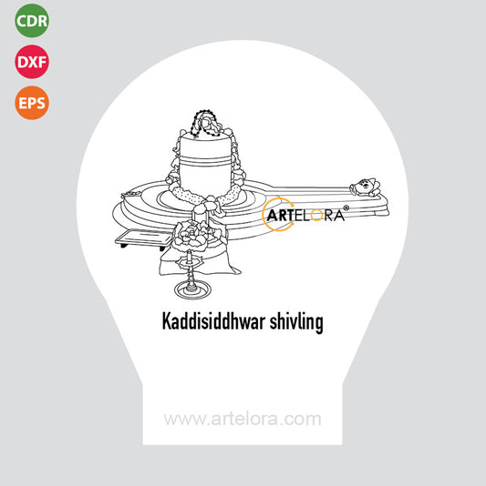 Laser Engraving Kaddisiddhwar shivling