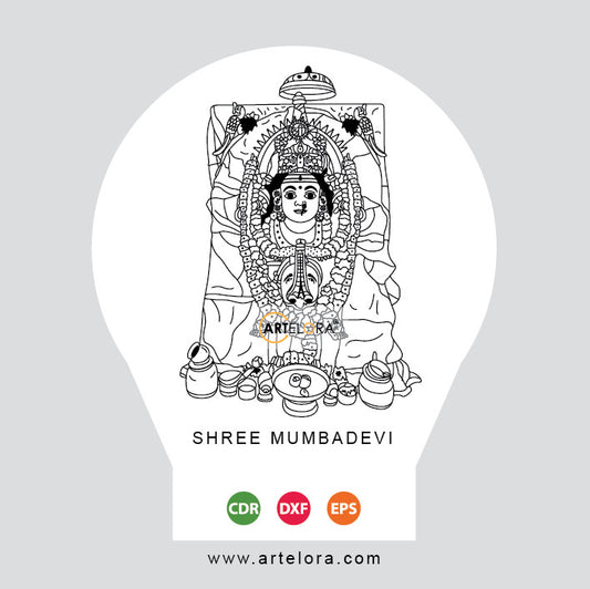 Laser Engraving Shree Mumbadevi