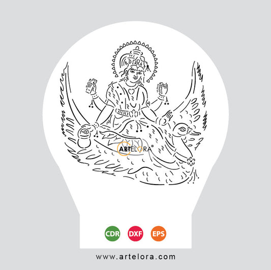 Laser Engraving Shri Brahmani Mata