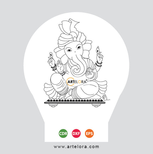 Laser Engraving Shri Ganesh Ji