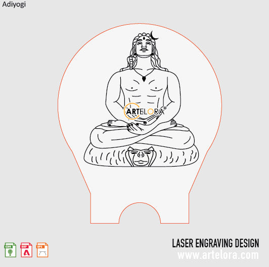 Adiyogi Laser Engraving