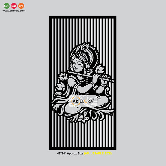 Shri Krishna Grill Design (Jali Design)