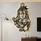2D Modern Art Shiv (Mahadev) Laser Cutting