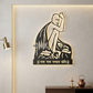 2D Modern Art Jai Shree Gajanan Laser cutting Design